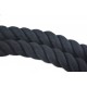 Katoen touw- zwart 30mm